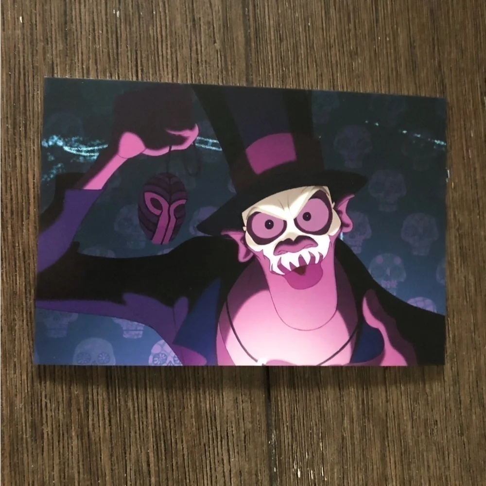 Disney Villains Postcards: The Princess and the Frog: Dr. Facailier 5 pa…